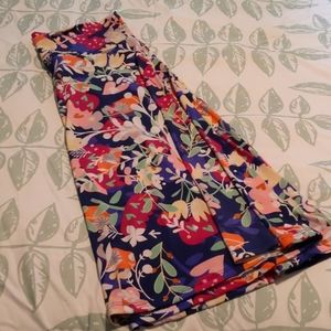 LulaRoe Floral Skirt